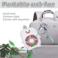 thumbnail image 3 of Mini Ventiladores De Bolsillo Con Llavero Animal Lindo Carga Usb Mini Ventiladores Llavero Para Mujeres Niños Gran Regalo Scienceny AP007232-05, 3 of 6
