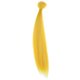 thumbnail image 2 of Accesorios para ropa de muñeca de niña, de 25 cm, con alambre de alta temperatura y pelo largo y liso Amarillo, 2 of 7