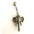 thumbnail image 3 of Ganesh Basic Belly Ring 14G (1.6MM) #89 (1 Piece) 316L Surgical Steel Nickel Free, 3 of 3