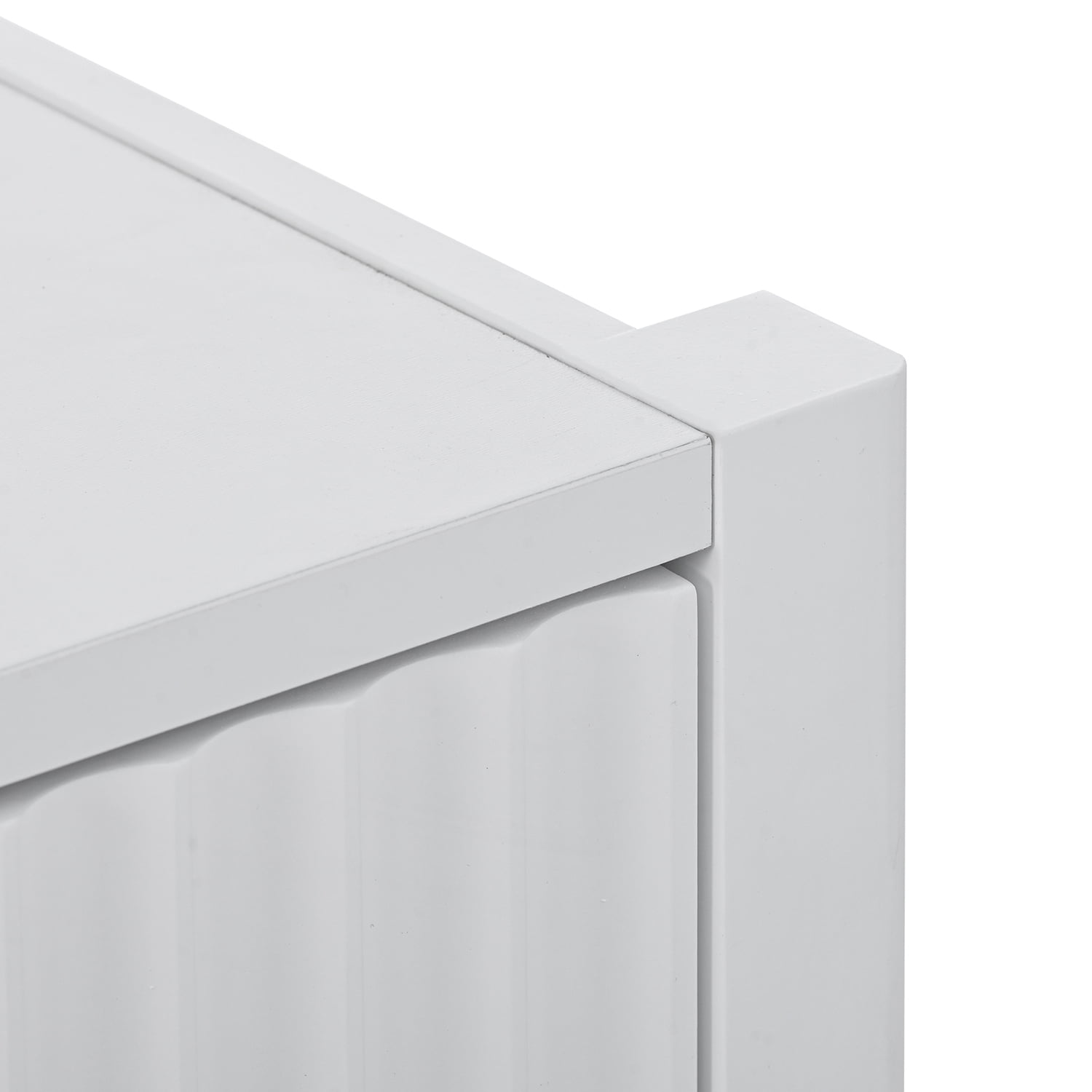 Kadyn Accent Storage Cabinet, Solid Wood Cabinet with Metal Handles, Modern Sideboard for Entryway, Living Room, White Kadyn Accent Storage Cabinet, Solid Wood Cabinet with Metal Handles, Modern Sideboard for Entryway, Living Room, White