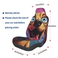 thumbnail image 3 of Fotbe Cartoon Big-Eyed Dog Funda para Asiento de Auto con Estampado – Impermeable y Antisudor – Ajuste Universal, Lavable a Máquina, Antideslizante (1 Pieza), 3 of 5