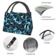 thumbnail image 4 of Fotbe Lightning Bolsa Térmica Portátil con Estampado, Bolsa de Entrega de Alimentos Aislada, Bolsa Reutilizable de Gran Capacidad para Comidas y Supermercado, 4 of 6