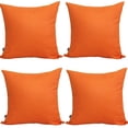 thumbnail image 1 of Thmyo Paquete de 4 fundas de almohada decorativas 100% algodón, cómodas y sólidas, fundas de almohada cuadradas, sublimación en blanco, fundas de almohada navideñas para sofá (18x18 pulgadas/45x45cm,, 1 of 4