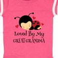 thumbnail image 4 of Inktastic Loved by My Great Grandma Girls Baby Bodysuit, 4 of 5