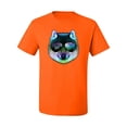 thumbnail image 2 of Wild Bobby, Funny Wolf on Sunglasses, Animal Lover, Men Graphic Tees, Orange, 4XL, 2 of 3