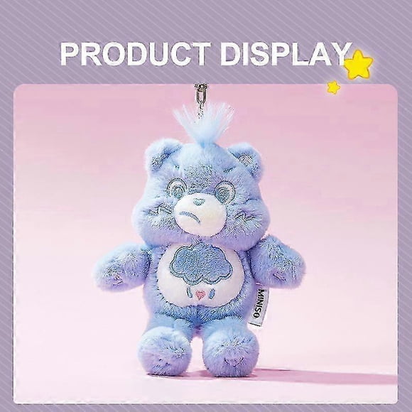 26-27 GaiBoSi MINISO Care Bear Series Plush Pendant School Bag Decoration Anime Peripheral Kawaii Toy Mini Doll Children's Birthday Gift