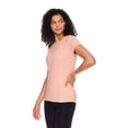 thumbnail image 3 of Reebok Women's and Women's Plus Legacy Core Knit Performance T-Shirt, Sizes XS-4X, 3 of 4
