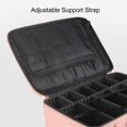 thumbnail image 2 of Caja de herramientas cosmética ANGGREK portátil PU impermeable, 2 of 7