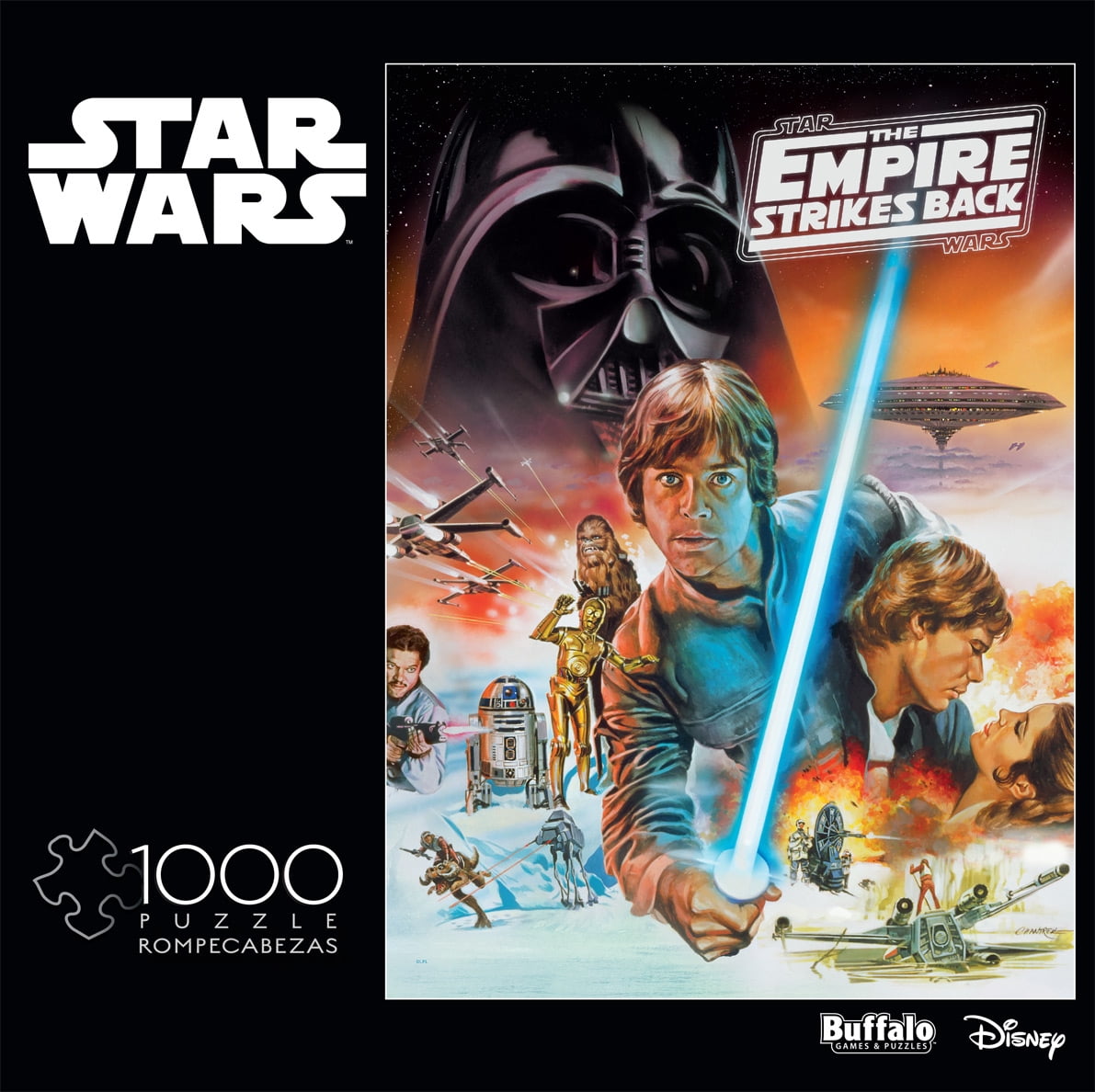 Buffalo Games Star Wars Imperial Forces vs. The Rebels 1000-Piece Interlocking Jigsaw Puzzle