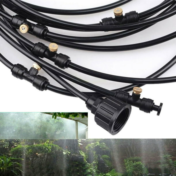 Garden Patio Water Mister Air Misting Cooling Micro Irrigation System