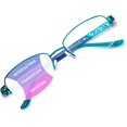 thumbnail image 1 of Xianyou-Lunettes de Lecture Multifocales Progressives pour Femmes, Sans Ligne, Bifocales, Transition, Mi-Mollet, 3 Pieds, Cadre en Métal, 1 of 4