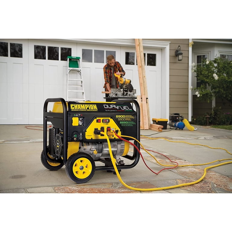 Champion Power Equipment 100231 6900/5500-Watt Dual Fuel Gas