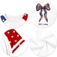 thumbnail image 4 of CCRFTGI 4th of July Shirts for Children Girls 10-12 Short Sleeve Happy 1776 Print Summer Casual T-Shirts 250th anniversary usa shirt Teen Girl Clothes Tops Khaki 7-8 Years, 4 of 5