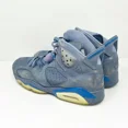 thumbnail image 5 of Ni - ke Ni - ke Mens Air Jordan 6 384664-400 Blue Basketball Shoes Sneakers Size 9, 5 of 5