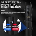 thumbnail image 5 of Luxblaze Windproof Torch Lighter, Refillable Butane Lighter with Safety Lock & 360° Inverted Ignition, Adjustable Straight Flame, Powerful Torch Lighter for Camping, BBQ, Baking, Campfires, 5 of 8