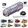 thumbnail image 4 of Backup Camera System Kit 7" LCD Reversing Monitor+170 ° Wide Angle, 18 IR Night Vision,IP68 Waterproof Rear View Back Up Camera for Truck/RV/Trailer/Bus/Vans/Vehicle., 4 of 5