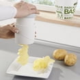 thumbnail image 5 of Leifheit Vegetable Spiral Slicer with Built-In Tray, White and Grey, 5 of 6