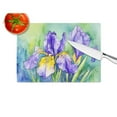 thumbnail image 4 of Tennessee Iris in Watercolor Glass Cutting Board Large 12 in x 15 in, 4 of 5