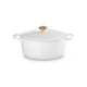 thumbnail image 1 of Le Creuset - Horno francés redondo de hierro fundido esmaltado, Blanco, 7.25 quart, 1, 1 of 8