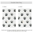 thumbnail image 4 of Yayeee Garden Flag 28" x 40" Double Sided Outdoor Yard Lawn Holiday Decorations, Black Cartoon Cat Paw, 4 of 6