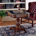thumbnail image 6 of Beaumont Traditional Lane Wood Pedestal Game Table in Multi-Color, 6 of 9