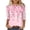 Pink 01, variant on DeHolifer Womens Tops Dressy Casual Scoop Neck 3/4 Sleeve Shirts Graphic Comfy 1/2 Sleeve Top Vintage Shirt Spring Outfit Khaki 4XL