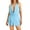 Blue, variant on Women Sexy Slim Fit Low Cut Mini Dress Y2K Backless Halter Deep V Neck Mesh Short Dress Elegant Evening Vestidos