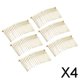 thumbnail image 1 of Juego de 12 piezas de pinzas para el cabello Soledad Elegantes metal 20 dientes, 1 of 10