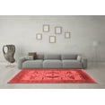 thumbnail image 3 of Ahgly Company Indoor Rectangle Oriental Red Industrial Area Rugs, 6' x 9', 3 of 4