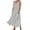White, variant on lcziwo Midi Dresses for Women Cotton Linen Soft Crew Neck Sleeveless Tank Dress Striped Print Loose Beach Sundresses with Pockets Pink S