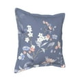 thumbnail image 2 of Bingfone Decorative Pillow Covers 20"X20" Watercolor Flowers Butterfly Couch Pillow Cases Modern Farmhouse Covers For Couch Sofa Bed, 2 of 9