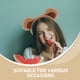 thumbnail image 3 of ColoMX Diadema de orejas de oso Diadema de animales Bandas para el cabello de orejas de oso Fiesta de Halloween Diadema linda Diadema de animales esponjosos Favores de fiesta de Navidad, 3 of 8