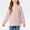 Pink, variant on Spazoro Kids Girls Shirts Tee, Crew Neck 2025 Solid Color Long Sleeve Casual Loose Tops for Child Girls Hot Pink Size 7-8T