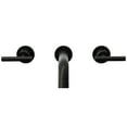 thumbnail image 2 of Novatto KENNEDY Two Handle Wall Mount Bathroom Faucet in Oil Rubbed Bronze, 2 of 4