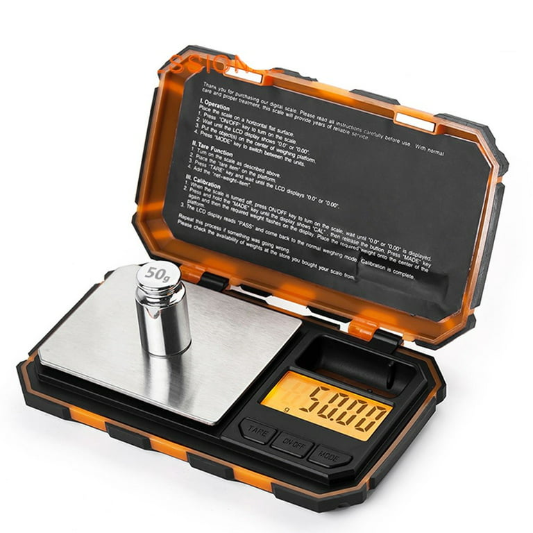 New) XIBUZZ Mini Digital Pocket Scale + 200g by 0.01g, Grams Scale