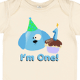 thumbnail image 4 of Inktastic 1st Birthday Puppy Blue Boys Baby Bodysuit, 4 of 5