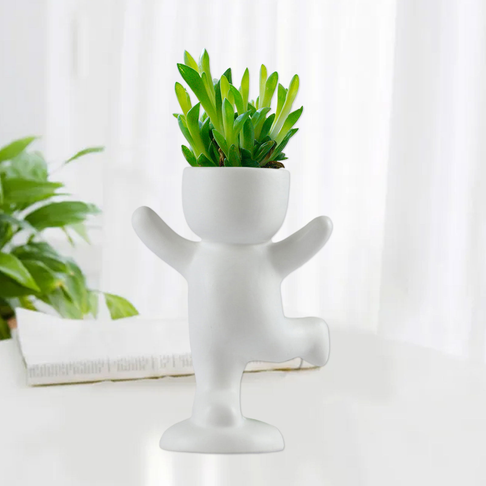 Details about   POT CERAMIC SELF WATERING PLANTER FREE SHIPPING 