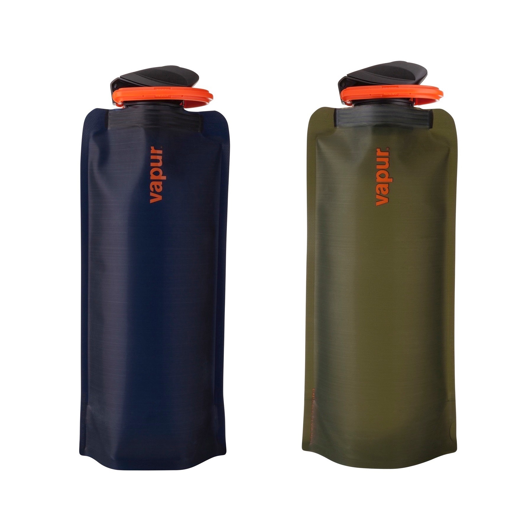Vapur Eclipse 1 Liter Matte Night Blue Flexible Water Bottle Durable Flask 34oz