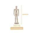thumbnail image 1 of Wooden Hand Figurines Rotatable Joint Hand Model Drawing Sketch Mannequin Miniatures Home Office Desktop Room ​DIY Decoration, 1 of 6