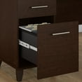 thumbnail image 4 of Bush Furniture Somerset 72W Office Desk with Hutch and Lateral File Cabinet, Mocha Cherry, 4 of 8