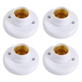 thumbnail image 4 of GROWTH TANK 4Pcs Light Bulb Holder Bases Garage Office E27 Light Socket E27 Lamp Sockets, 4 of 9