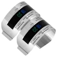thumbnail image 3 of GOOHOCHY 2 termómetros digitales de acero inoxidable para vino, pulseras y botellas de vino, para una medición precisa de la temperatura., 3 of 8