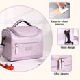 thumbnail image 5 of AUXDIQ 8L Insulated Cooler Bag Leakproof Cooling Tote Thermal Lunch Bag Purple, 5 of 6