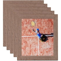 ArtToFrames 14" x 14" Gray Picture Frame, 14x14 inch Gray Wood Poster Frame (WOM-4289), 5 Pack