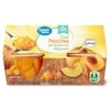 Great Value Diced Peaches, 3.8 oz, 4 Count