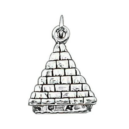 Egyptian Pyramids 3d - Sterling Silver 16