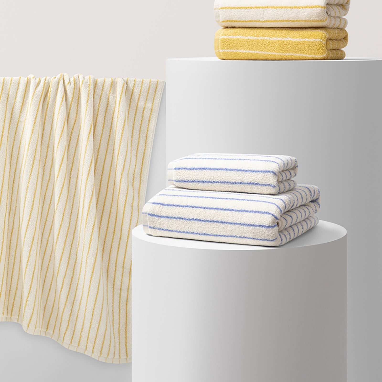 Large Bath Towels 100% Cotton Super Soft and Highly Absorbent, Quick Dry Lightweight Towels for Bathroom, Home, Gym, and Spa, Extra Large Bath Sheet, Gentle on Skin