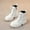 Beige, variant on Piuwrlz Girls Ankle Boots Beige Kids Winter Shoes Beige Size 29