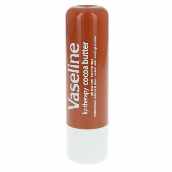 Vaseline Lip Therapy Cocoa Butter Lip Balm Pure Petroleum Jelly .16oz