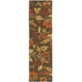 thumbnail image 2 of SAFAVIEH Blossom Madelyn Floral Flowers Wool Runner Rug, Brown/Multi, 2'3" x 11', 2 of 4